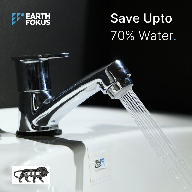 Water Saving Tap Aerators | Save up to 85% of water | Ecostream 3 LPM - Pack of 2 | Verified Sustainable Water Saving Device on Brown Living™