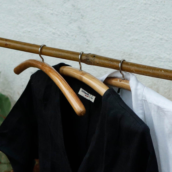 Handmade Curved Bamboo Hanger