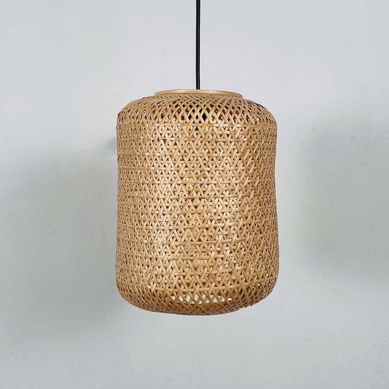 Handmade Honeycomb Pendant Lamp | Made withBamboo