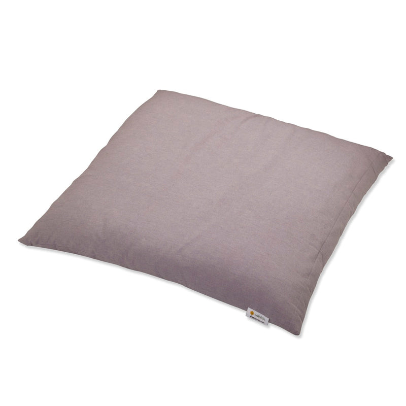 Zabuton Cushion for Meditation & Zafu filled with Cotton - Lavender | Verified Sustainable Yoga Pillow on Brown Living™