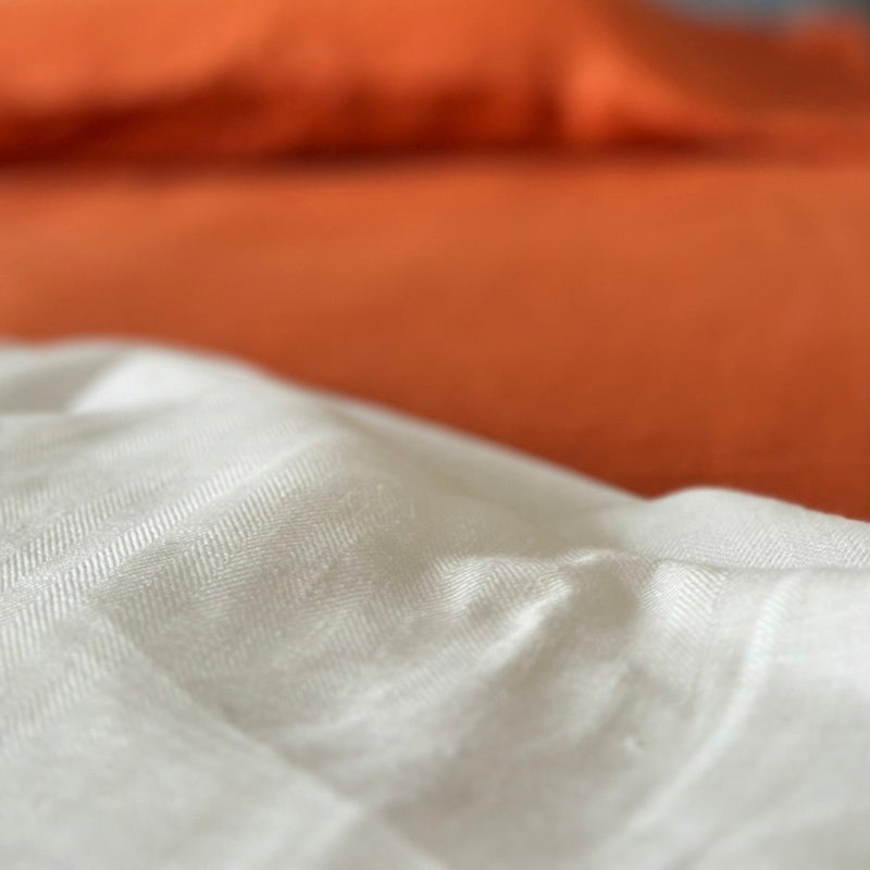 Buy 100% Hemp King size Bedsheet | Hand-stitched Bedsheets set | Shop Verified Sustainable Bed Linens on Brown Living™