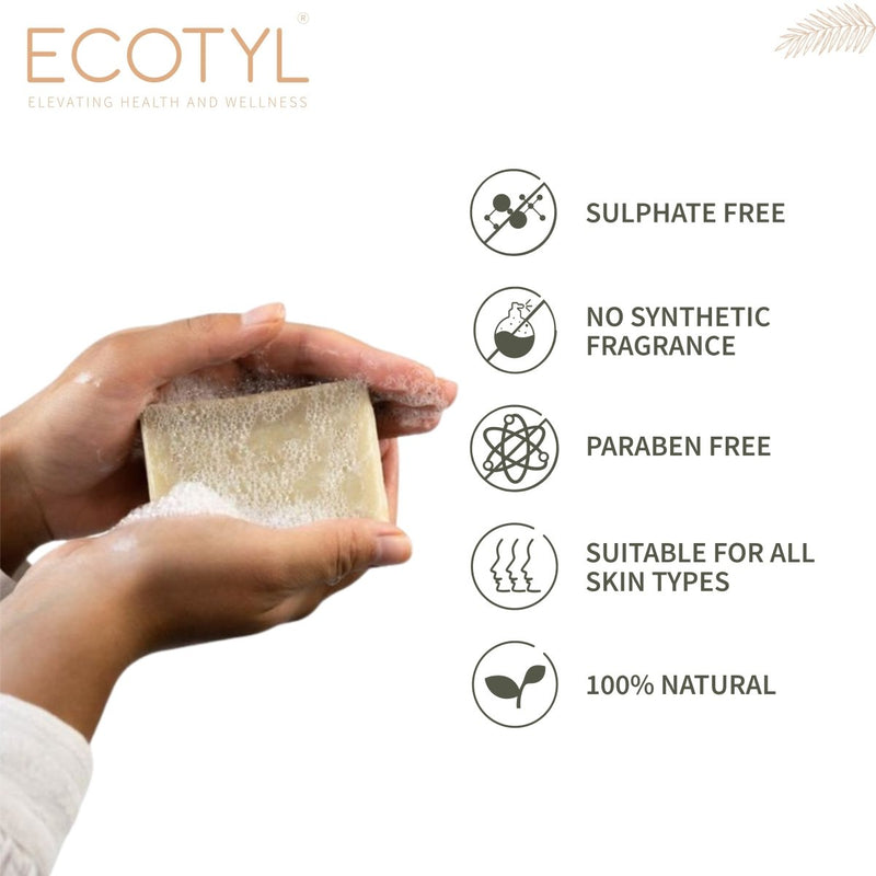 Buy 100% Natural Coconut Milk Soap with Vanilla- Set of 2 | Shop Verified Sustainable Body Soap on Brown Living™