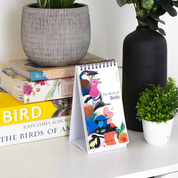 Buy 2024 Desk Calendar - The World of Birds | Shop Verified Sustainable Stationery on Brown Living™