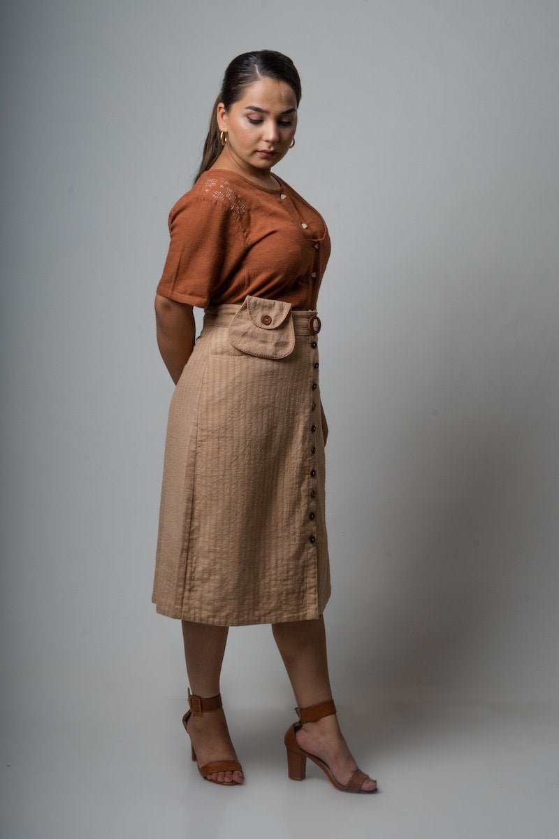 Buy A-Line Skirt | Shop Verified Sustainable Womens Skirt on Brown Living™