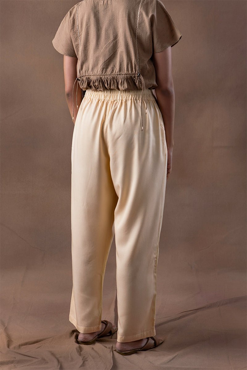 Buy Abdar Viscose Trouser | Shop Verified Sustainable Womens Trouser on Brown Living™