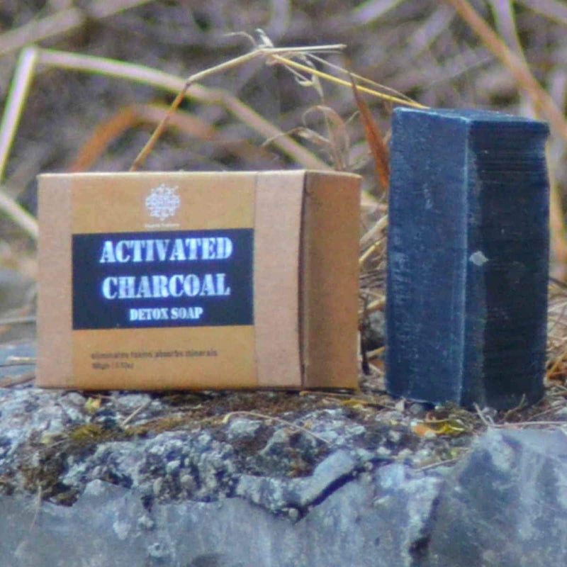 Buy Activated Charcoal Detox | Cold Process Handmade Soap | Shop Verified Sustainable Body Soap on Brown Living™