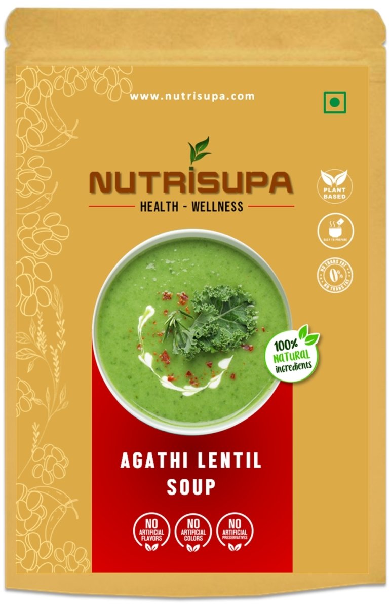 Buy Agathi Lentil Soup 125 Grams | Shop Verified Sustainable Powder Drink Mixes on Brown Living™