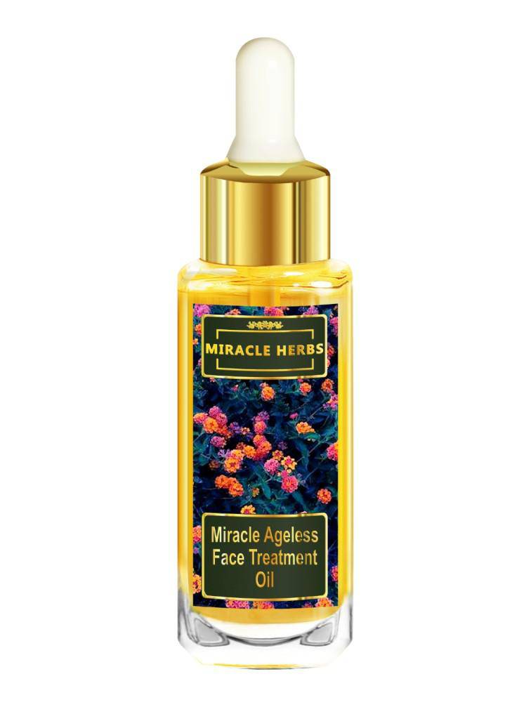 Buy Ageless Face Treatment Oil - Multivitamin Complex | Shop Verified Sustainable Face Oil on Brown Living™