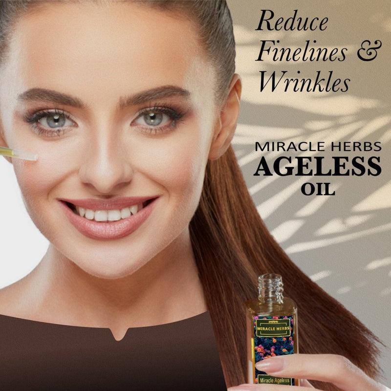 Buy Ageless Face Treatment Oil - Multivitamin Complex | Shop Verified Sustainable Face Oil on Brown Living™