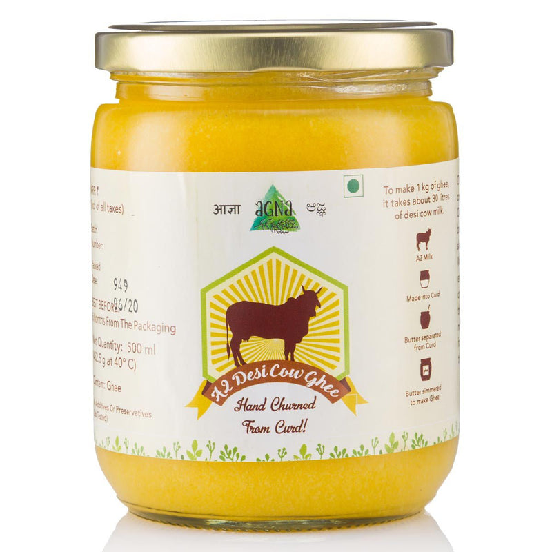 Agna A2 Desi Gir Cowghee- 250G | Verified Sustainable Ghee on Brown Living™