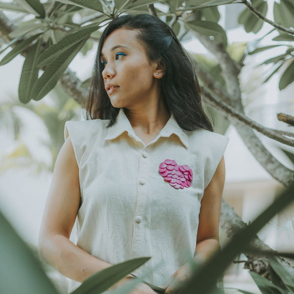 Buy All Hearts Shirt | Shop Verified Sustainable Womens Shirt on Brown Living™