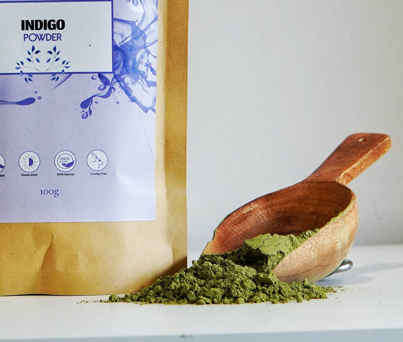 All Natural Hair Dye - Indigo Powder | Verified Sustainable Hair Mask on Brown Living™