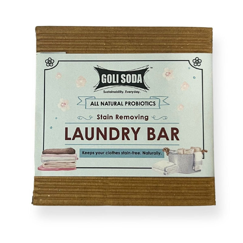 All Natural Probiotics Stain Removing Laundry Bar | Verified Sustainable Cleaning Supplies on Brown Living™