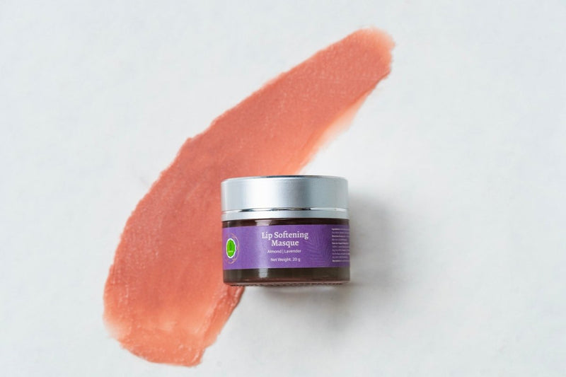 Buy Almond and Lavender Lip Mask- 20 g | Shop Verified Sustainable Lip Scrub on Brown Living™