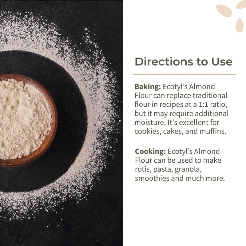 Buy Almond Flour (Blanched) | Gluten Free | Keto Friendly | 200g | Shop Verified Sustainable Cooking & Baking Supplies on Brown Living™