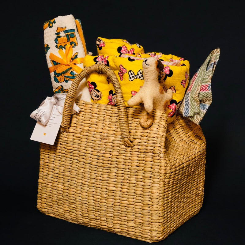 Buy Aloka Baby Hamper - Disney Yellow | Shop Verified Sustainable Gift Hampers on Brown Living™