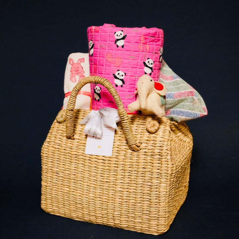 Buy Aloka Baby Hamper- Pandas | Shop Verified Sustainable Gift Hampers on Brown Living™