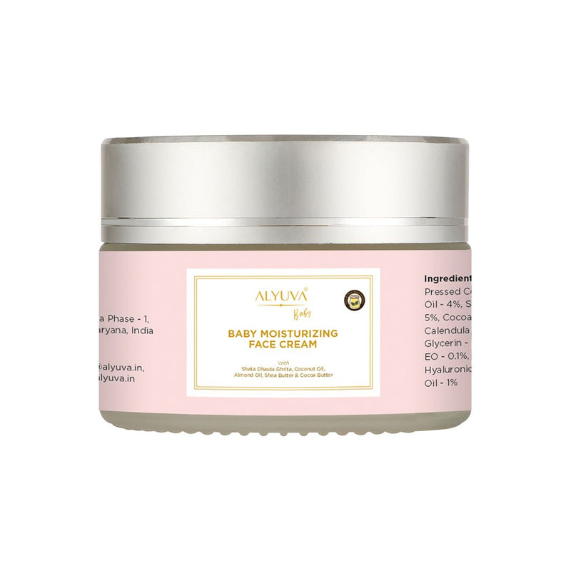 Buy Baby Moisturizing Face Cream- 40gm | Shop Verified Sustainable Face Cream on Brown Living™