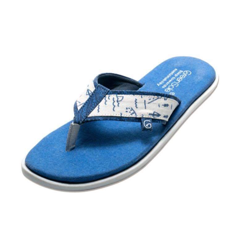 Buy Amaron Blue Sustainable and Vegan Flip Flops | Shop Verified Sustainable Mens Flip Flops on Brown Living™