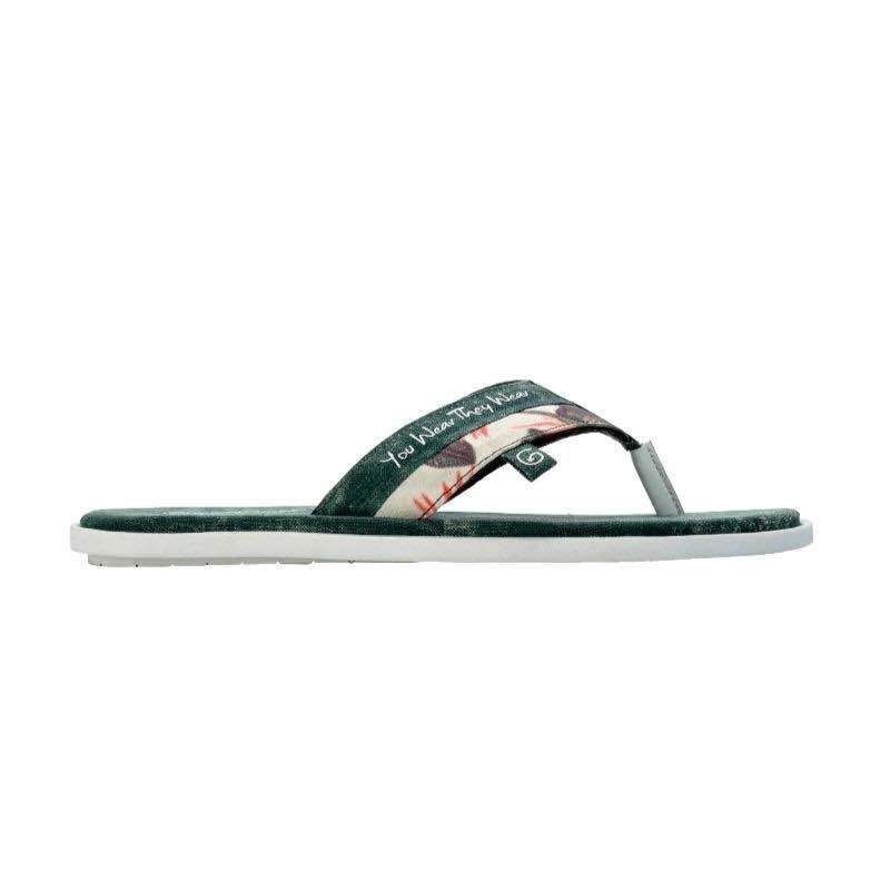 Buy Amaron Green Sustainable and Vegan Flip Flops | Shop Verified Sustainable Mens Flip Flops on Brown Living™