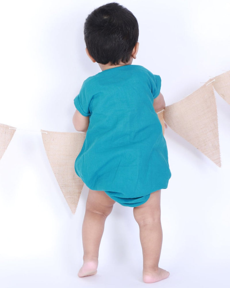 Buy Ambar (Sky) Unisex Onesie | Shop Verified Sustainable Kids Onesies on Brown Living™