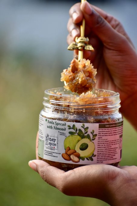 Amla Spread With Almonds- 350G | Verified Sustainable Jams & Spreads on Brown Living™