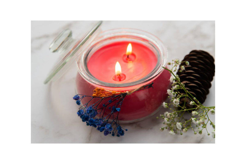 Buy Anita Jar Candle - Pink | Shop Verified Sustainable Candles & Fragrances on Brown Living™