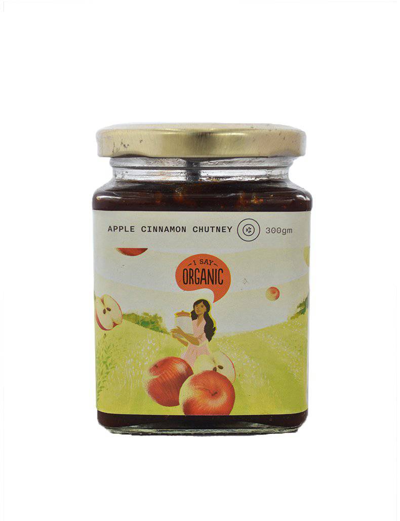 Buy Apple Cinnamon Chutney - 300g | Shop Verified Sustainable Pickles & Chutney on Brown Living™