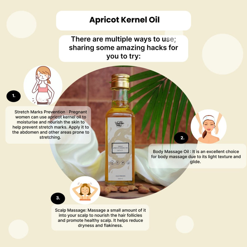 Buy Apricot Oil- 100 ml | Khubani ka Tel | Shop Verified Sustainable Hair Oil on Brown Living™