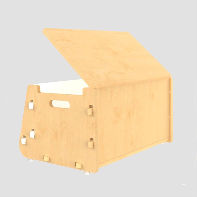 Buy Aqua Plum | Wooden Toy Chest | Shop Verified Sustainable Decor & Artefacts on Brown Living™