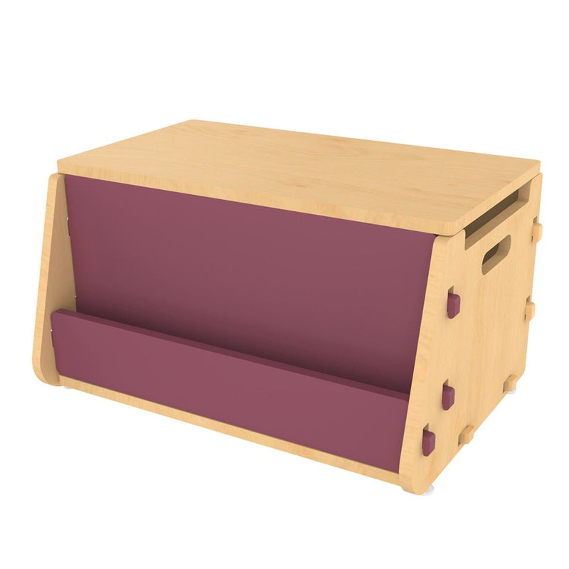 Buy Aqua Plum | Wooden Toy Chest | Shop Verified Sustainable Decor & Artefacts on Brown Living™