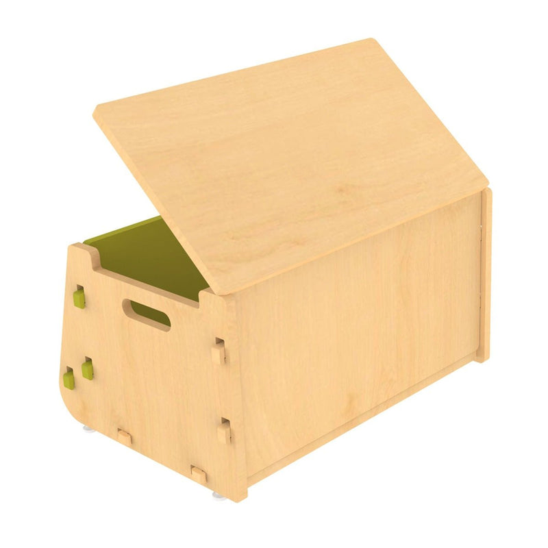 Buy Aqua Plum | Wooden Toy Chest | Shop Verified Sustainable Decor & Artefacts on Brown Living™