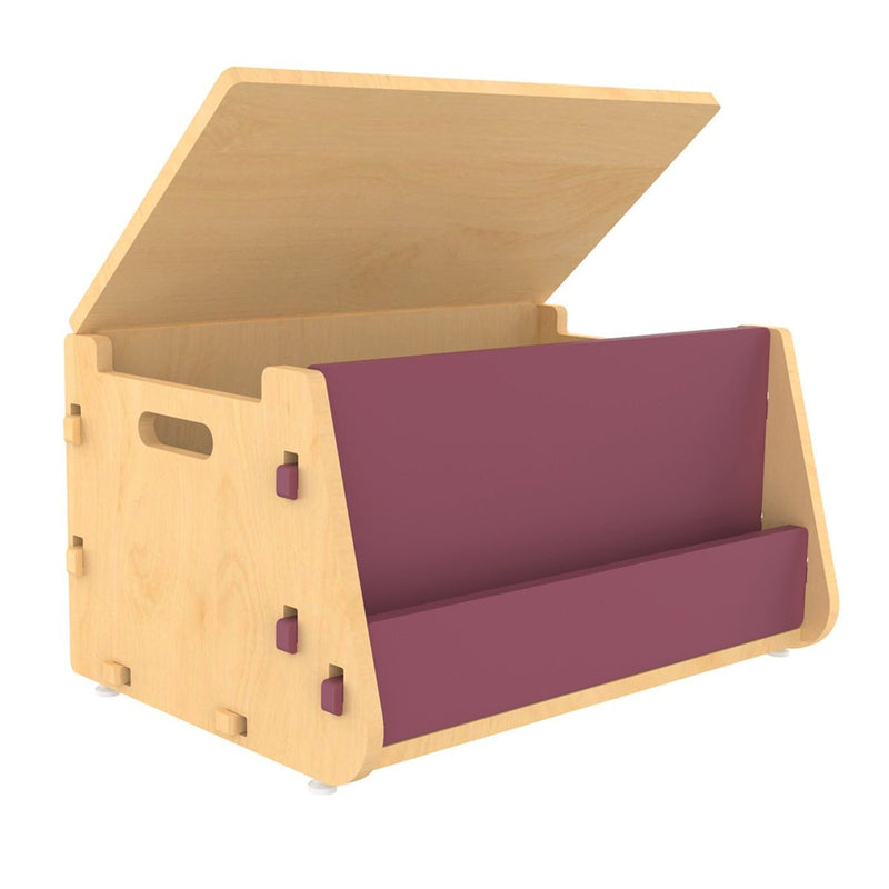 Buy Aqua Plum | Wooden Toy Chest | Shop Verified Sustainable Decor & Artefacts on Brown Living™