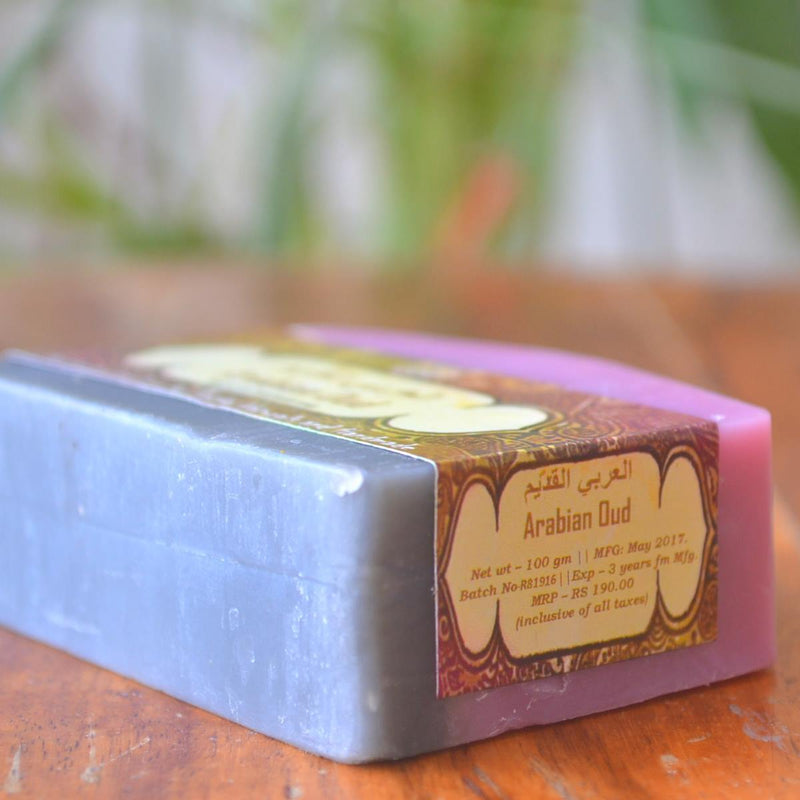 Buy Arabic Oud | Cold Process Handmade Soap | Shop Verified Sustainable Body Soap on Brown Living™