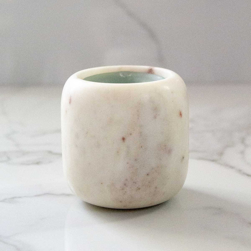 Buy Aromatic Carrara Marble Candle | Shop Verified Sustainable Candles & Fragrances on Brown Living™