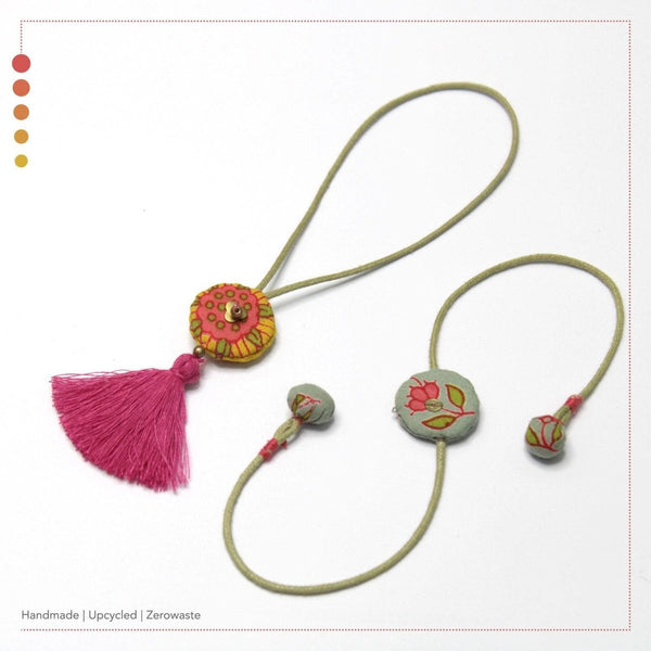 Buy Artisanal Rakhi & Lumba set #8 | Shop Verified Sustainable Rakhi on Brown Living™