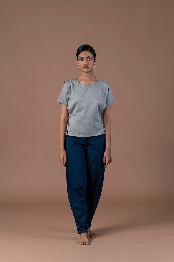 Buy Arzoo Organic Cotton Straight Top | Shop Verified Sustainable Womens Top on Brown Living™