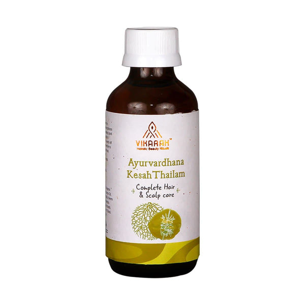 Buy Ayurvardhana Kesah Thailam - Complete Hair & Scalp Care Hair Oil | Shop Verified Sustainable Hair Oil on Brown Living™