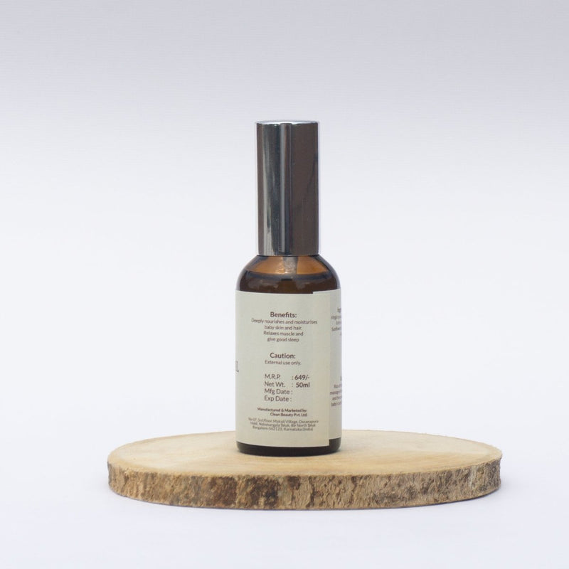 Buy Baby Massage Oil Head to Toe (Pump) | Shop Verified Sustainable Products on Brown Living