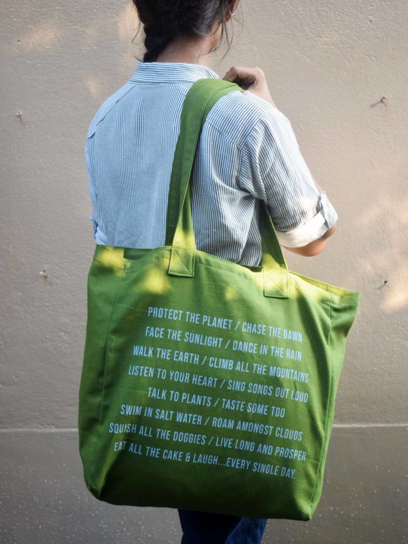 Buy Bag for Life - Olive Canvas Tote | Shop Verified Sustainable Tote Bag on Brown Living™