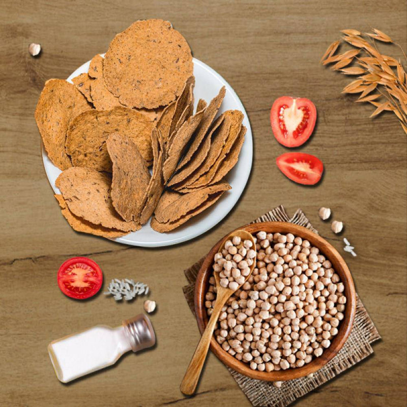 Buy Baked Chickpea Chips | 150 g | Shop Verified Sustainable Healthy Snacks on Brown Living™