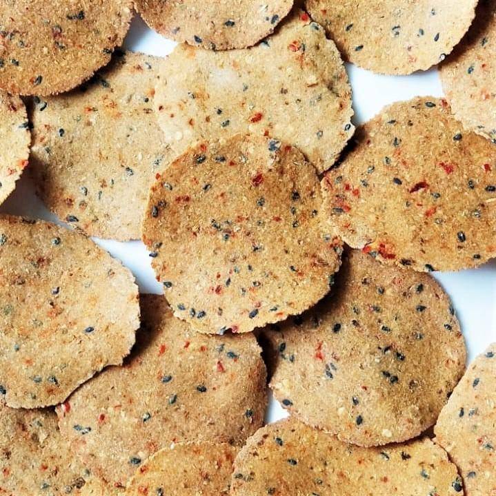 Buy Baked Jowar Chips with Bengal gram 150 g | Shop Verified Sustainable Healthy Snacks on Brown Living™