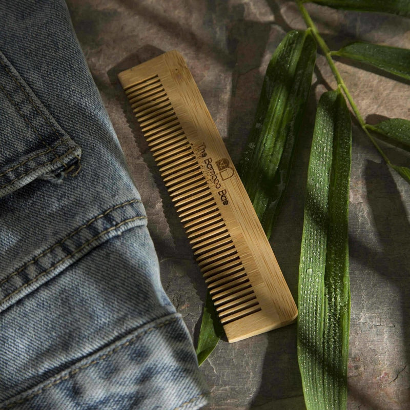 Buy Bamboo Comb | Non Static & Sleek Travel Comb | Pocket Size & Travel Friendly Bamboo Comb | Shop Verified Sustainable Hair Comb on Brown Living™