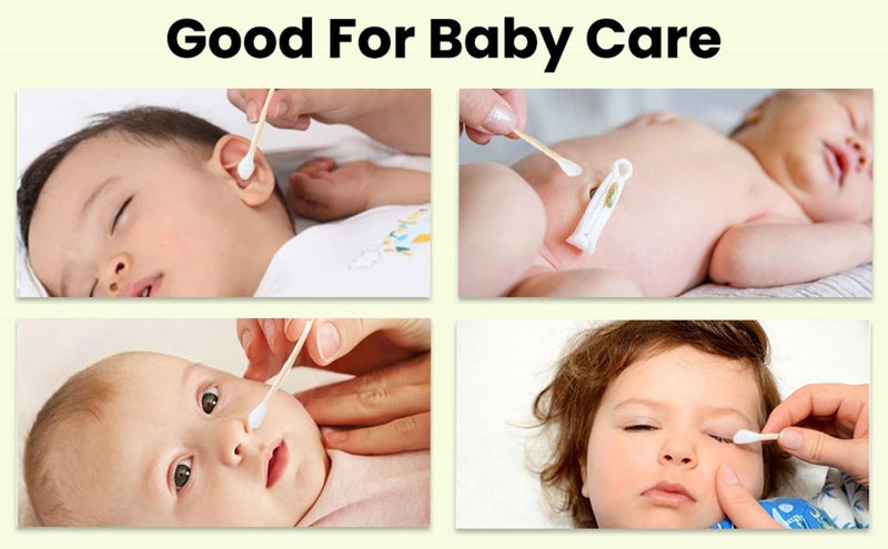 Bamboo Cotton Ear Buds with Bamboo Stick | Verified Sustainable Personal care on Brown Living™