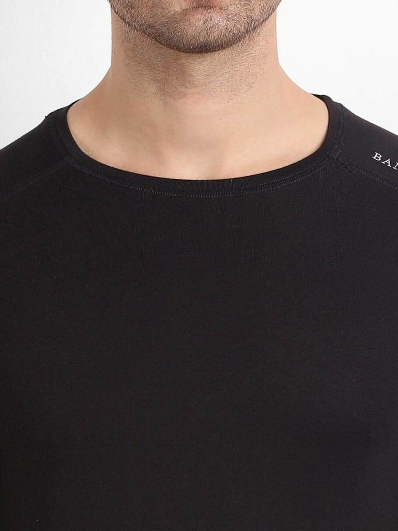 Buy Bamboo Fabric Black T-shirt For Men | Shop Verified Sustainable Mens Tshirt on Brown Living™