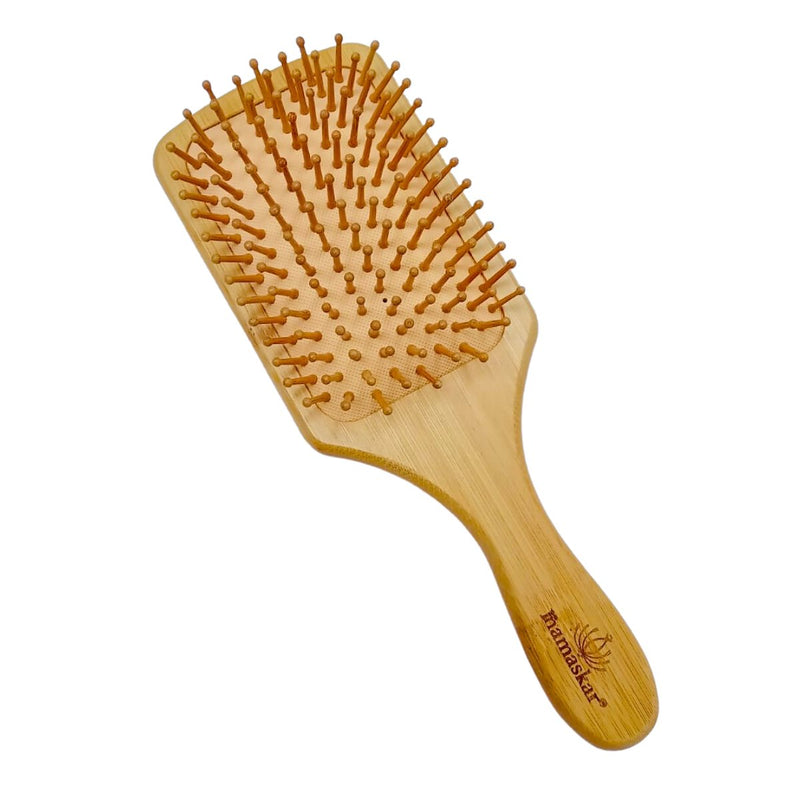 Buy Bamboo Paddle Hair Brush | Shop Verified Sustainable Hair Brush on Brown Living™