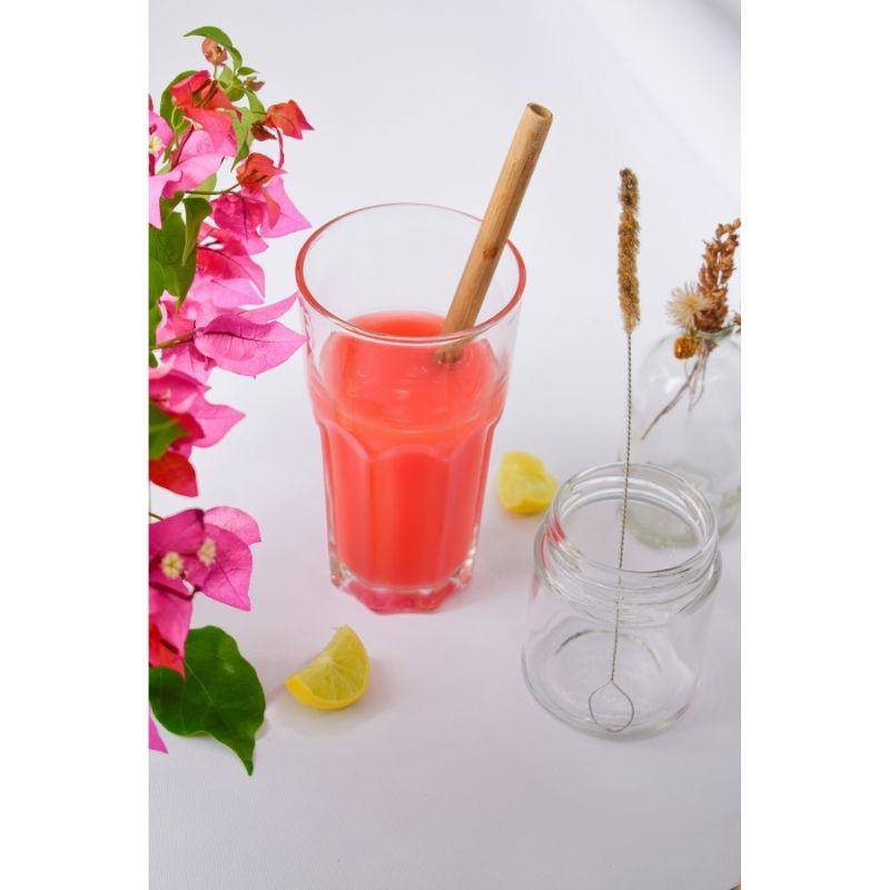 Buy Bamboo Straws with a Sisal Fiber Straw Cleaner | Shop Verified Sustainable Straw on Brown Living™