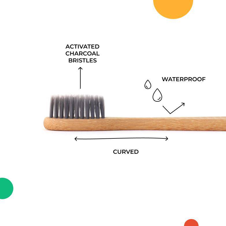 Buy Bamboo Tongue Cleaners & Toothbrushes | 2 Tongue Cleaners | 2 Bamboo Toothbrush | Shop Verified Sustainable Tooth Brush on Brown Living™