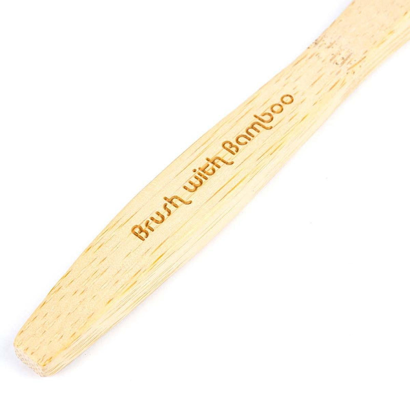 Buy Bamboo Toothbrush - BPA-Free, Vegan, Verified Non-Toxic | Shop Verified Sustainable Tooth Brush on Brown Living™