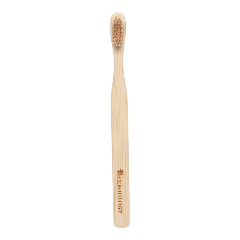 Buy Bamboo Toothbrush With Plant Based Bristles Pack of 4 | Shop Verified Sustainable Tooth Brush on Brown Living™